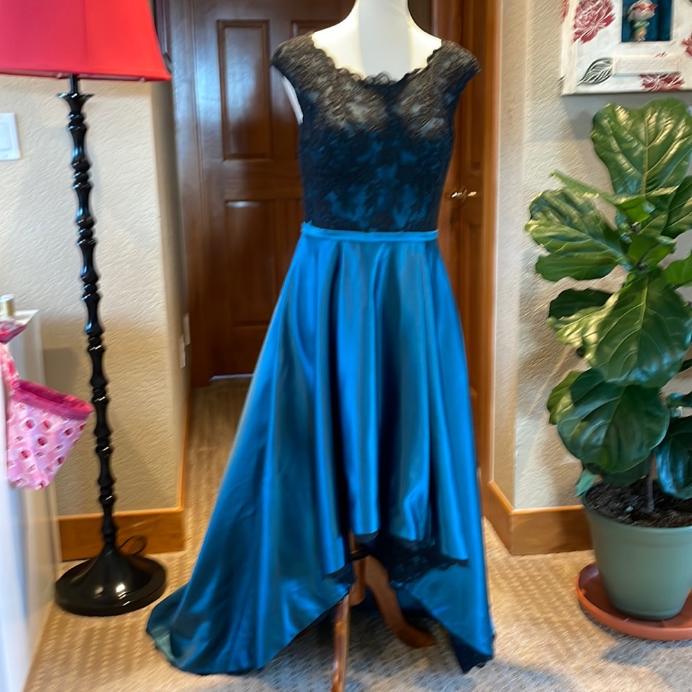 Beautiful, never been worn, high low dress! Great for mother of the bride/groom!